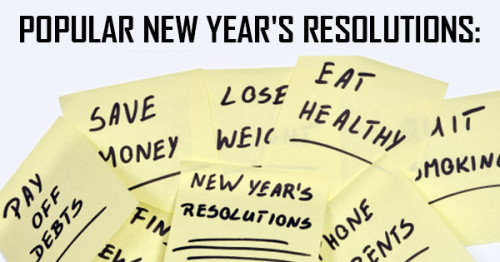 Popular New Year's Resolutions