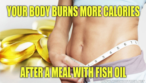 Your Body Burns More Calories After A Meal With Fish Oil