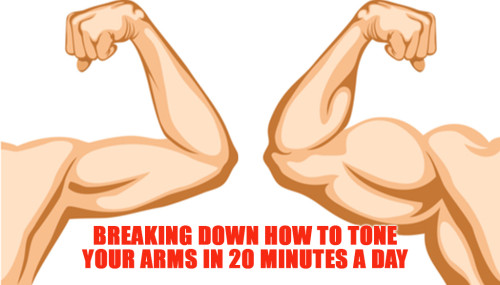 Breaking Down How to Tone your Arms in 20 minutes a day
