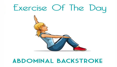 Exercise Of The Day: ABDOMINAL BACKSTROKE