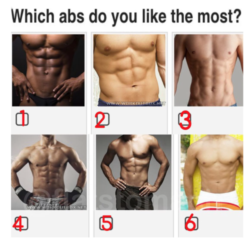 Can We Guess Your Personality Based On Your Choice Of Abs?
