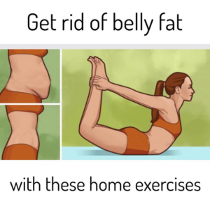 Get Rid Of Belly Fat With These Home Exercises