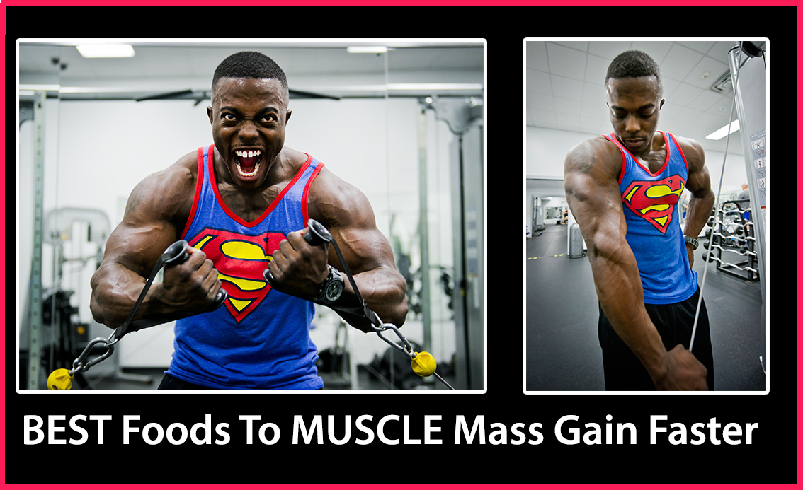 10 BEST Foods To Add MUSCLE Mass FAST!