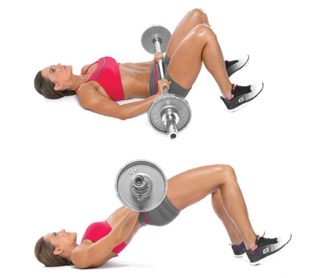 WeightedgluteBridge Fitness Workouts & Exercises