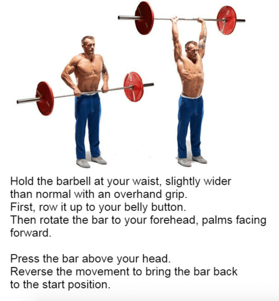 Total Body Workout Plan Using Only A Barbell 15 The Best Barbell Exercises Fitness Workouts